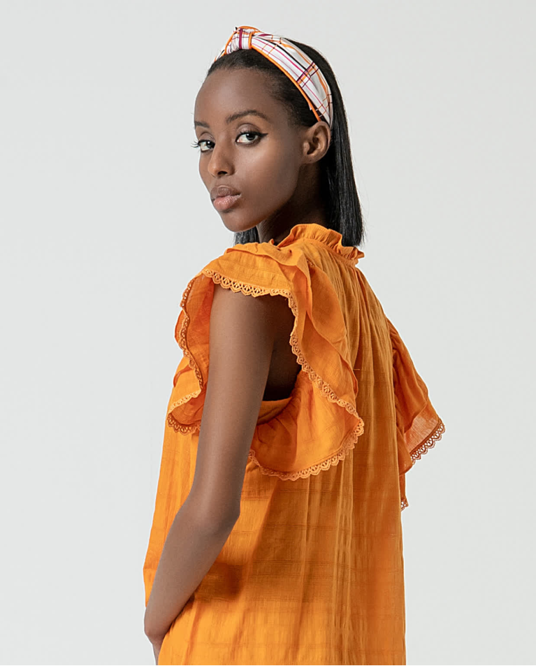 surkana Diadema forrada estampada Multi