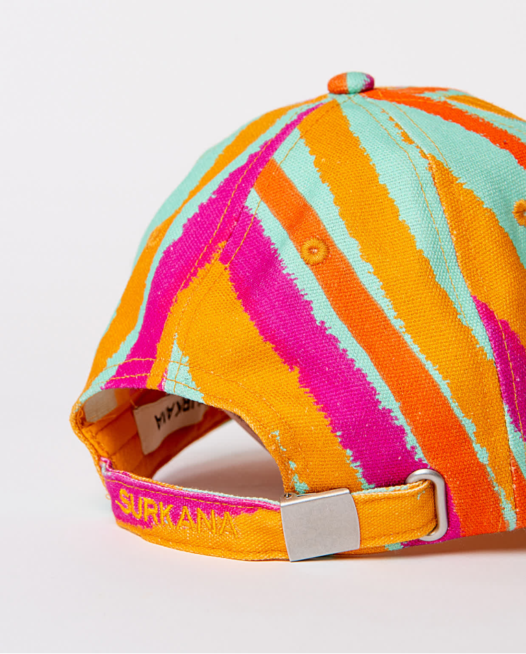 Surkana Gorra Béisbol Estampada Turquesa