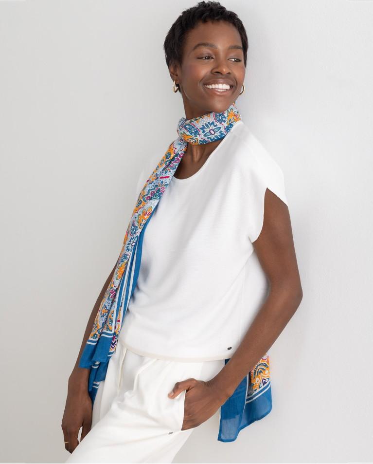 Surkana Jersey Manga Corta De Punto Liso Piedra