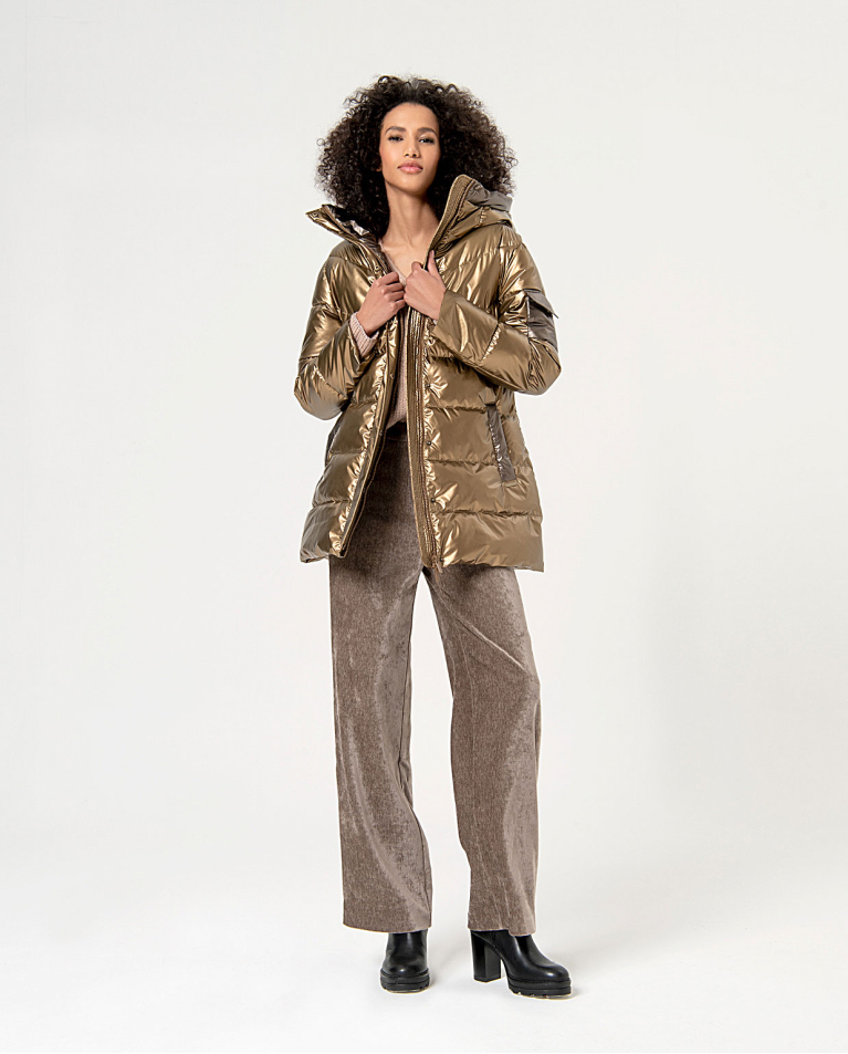 Surkana Jersey Recto De Punto Grueso Liso Piedra