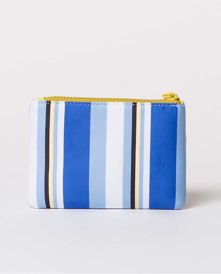 Surkana Monedero Doble De Neopreno Estampado Azul