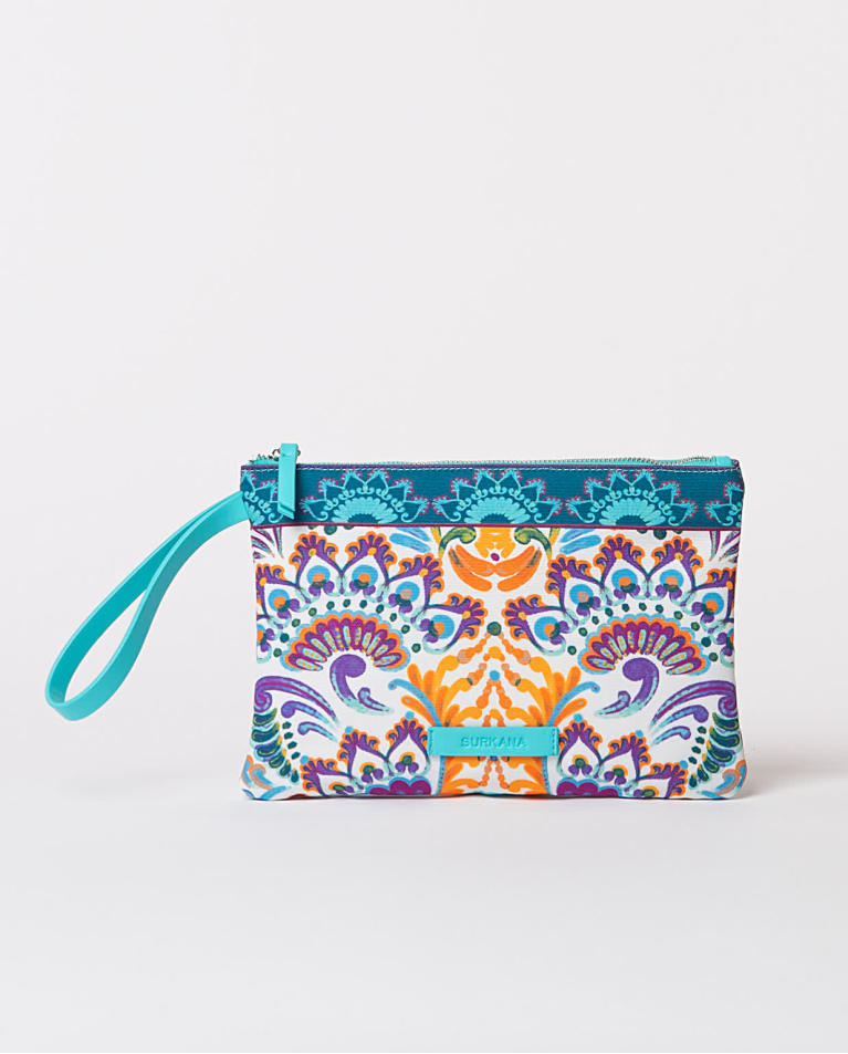 Surkana Neceser Bolso De Mano Estampado Multi