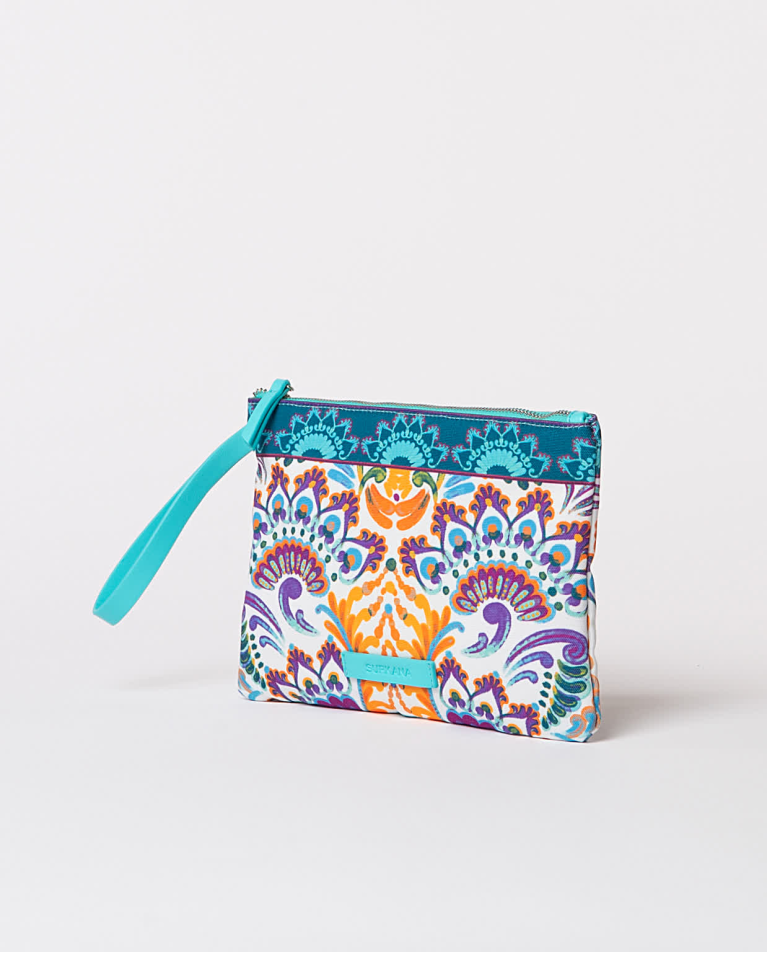 Surkana Neceser Bolso De Mano Estampado Multi