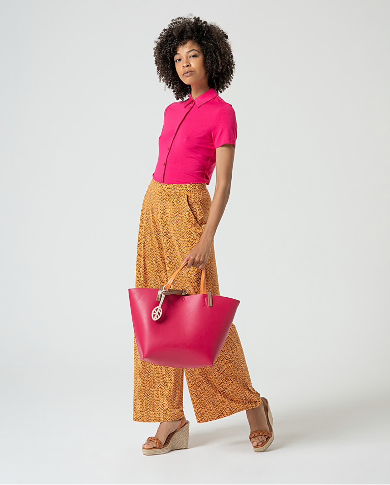 Surkana Pantalón Elástico Fluido Amarillo