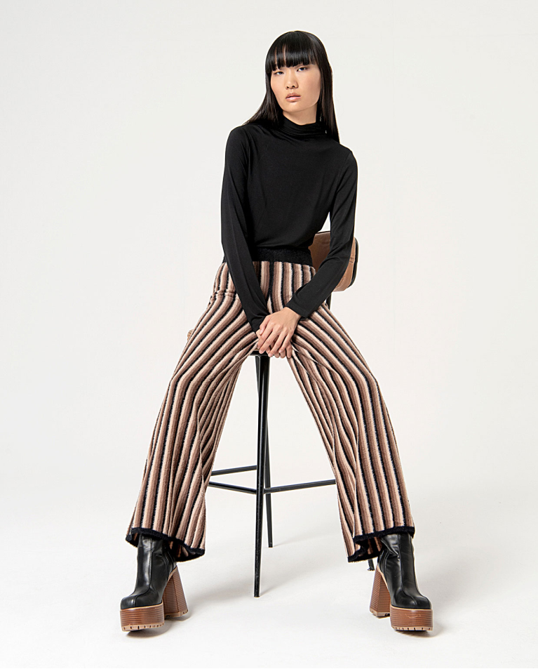 Surkana Pantalón Largo Elástico Cepillado Piel