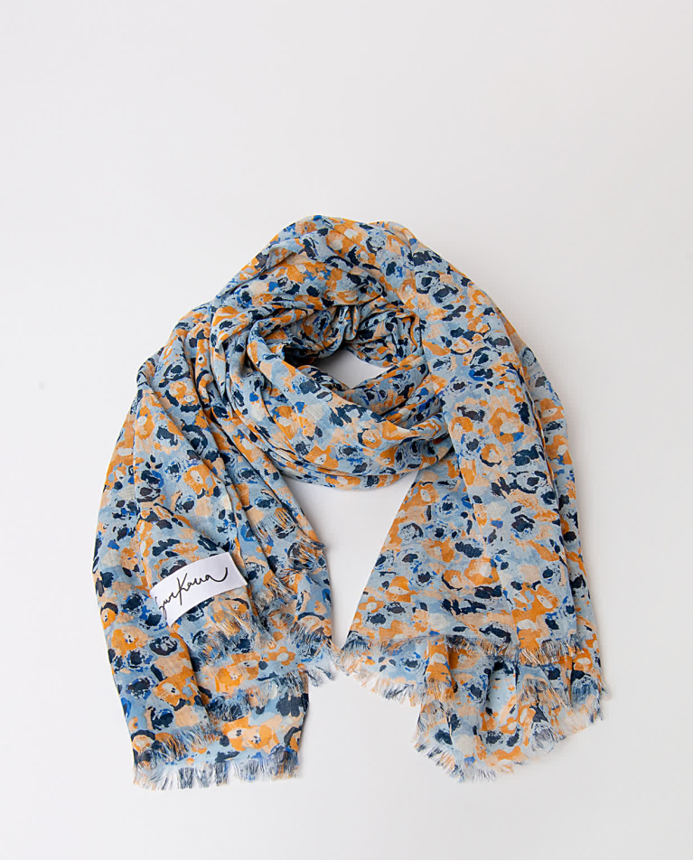 Surkana Pañuelo Foulard Algodón Estampado Multi