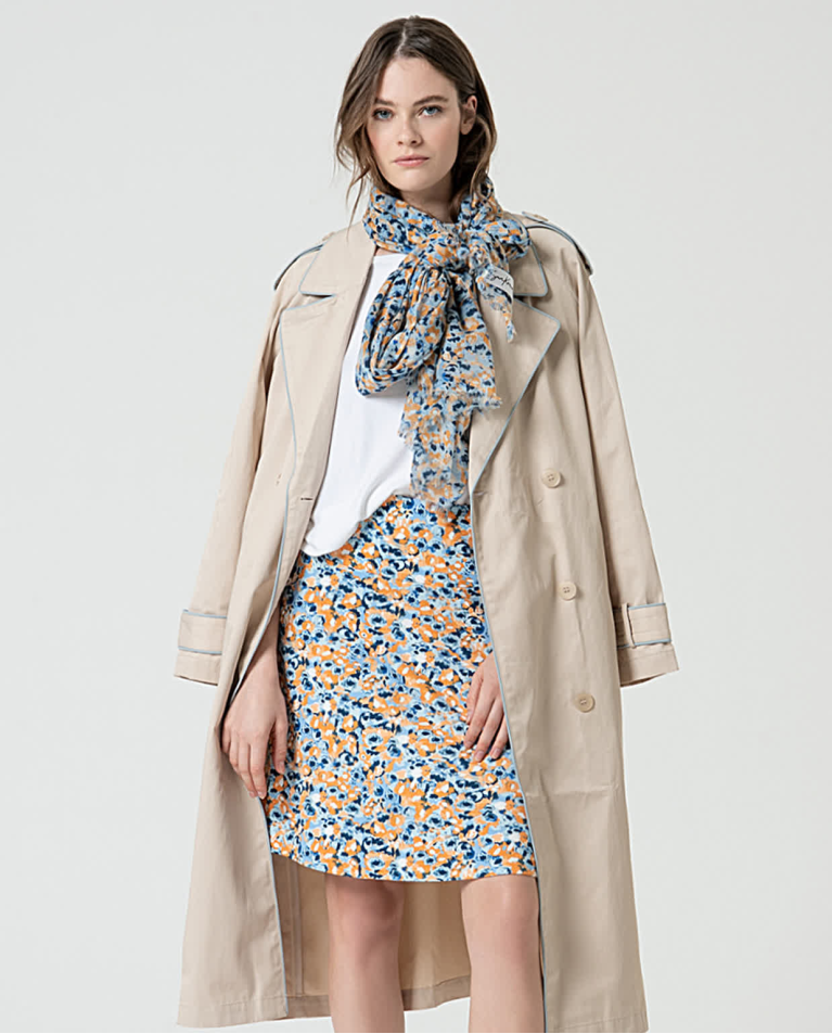 surkana Pañuelo foulard algodón estampado Multi