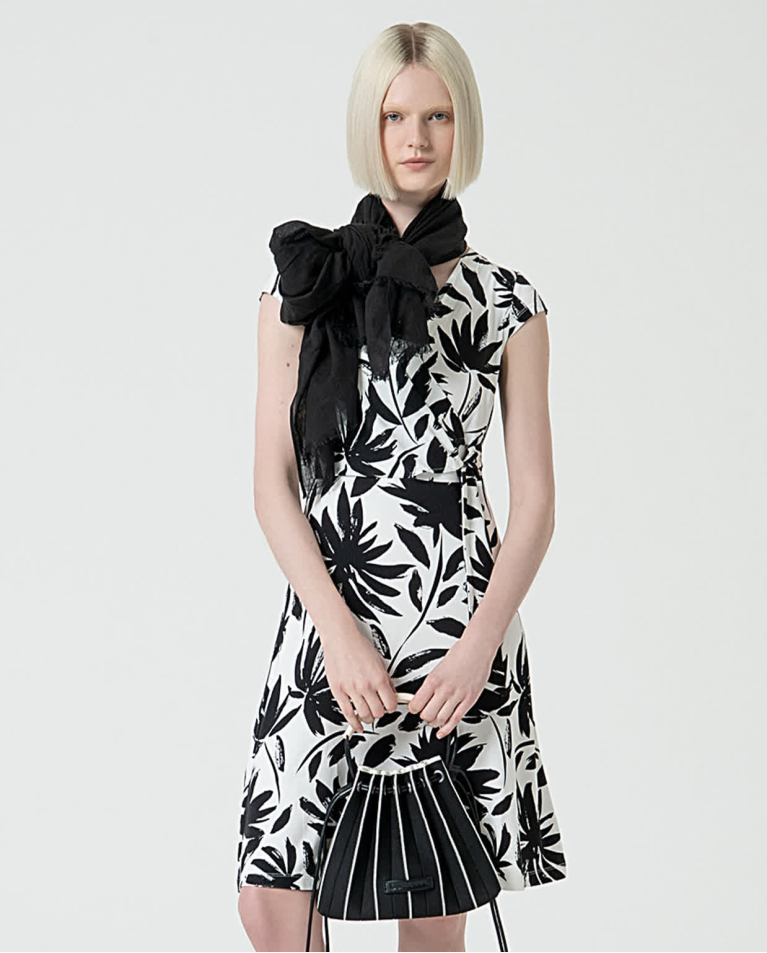 surkana Pañuelo foulard algodón liso Negro