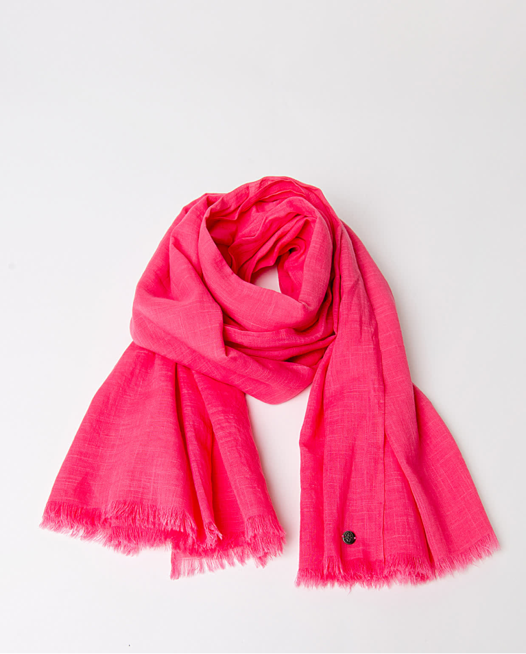 surkana Pañuelo foulard algodón liso Rosa