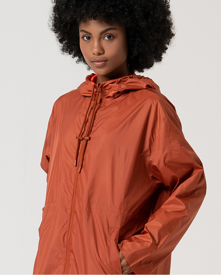 Surkana Parka Impermeable Reversible Teja