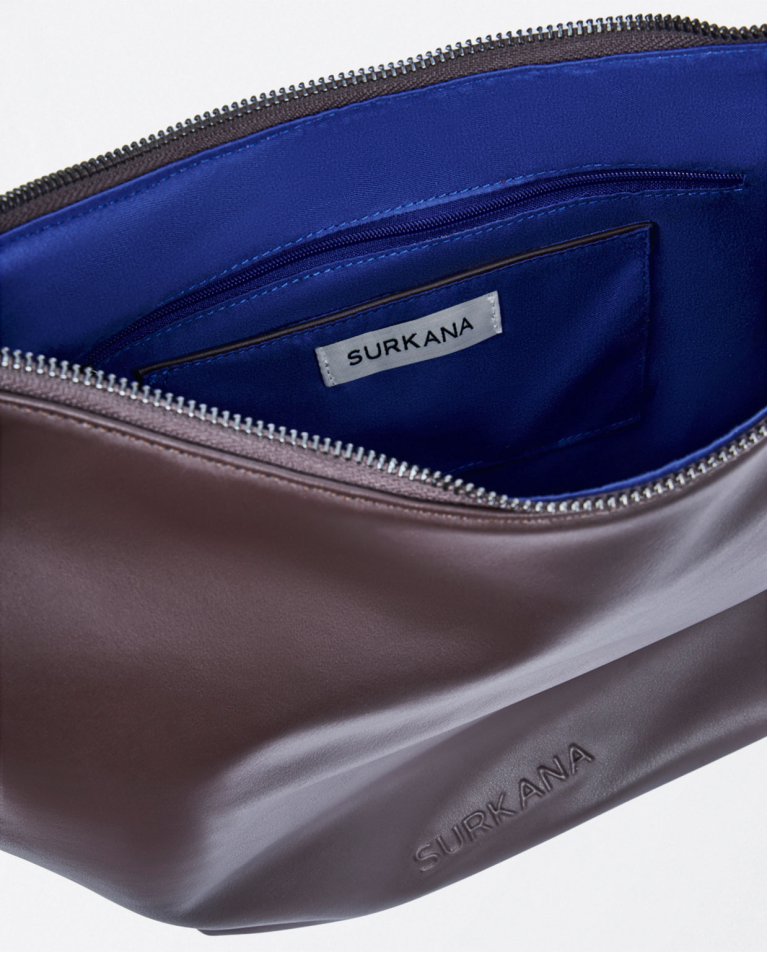 Surkana Tote Bag De Piel Vegana Marrón