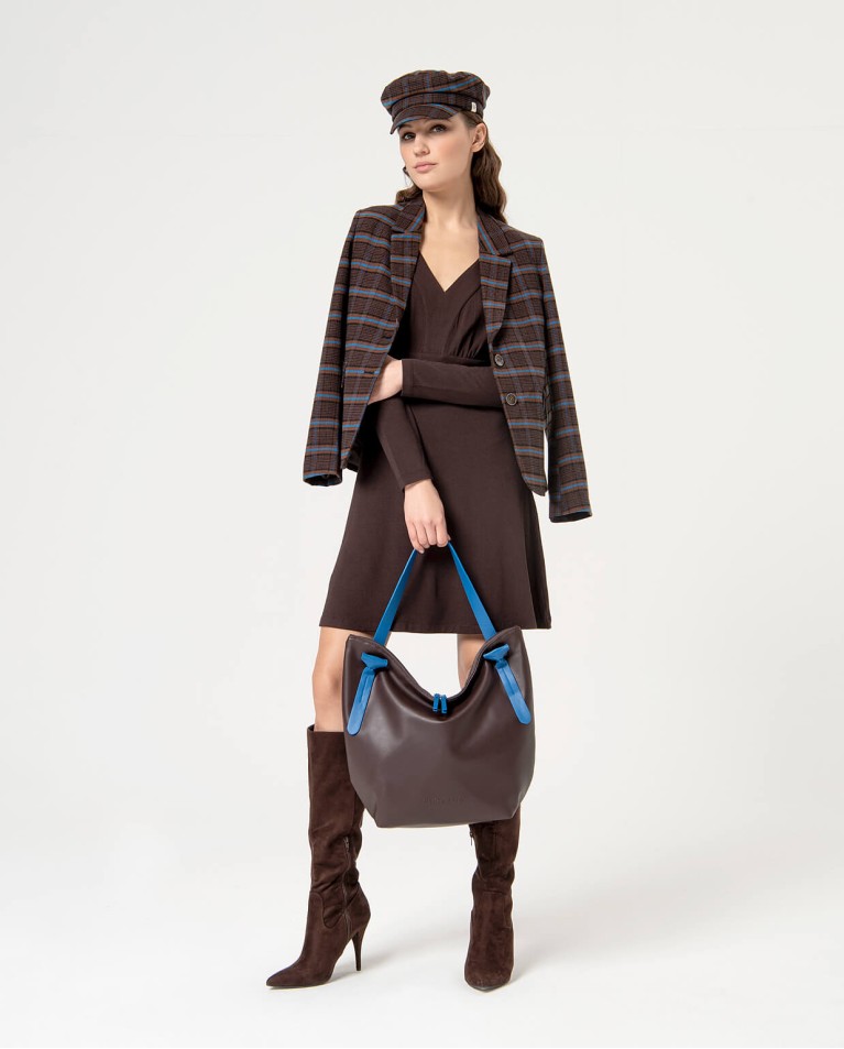 Surkana Tote Bag De Piel Vegana Marrón