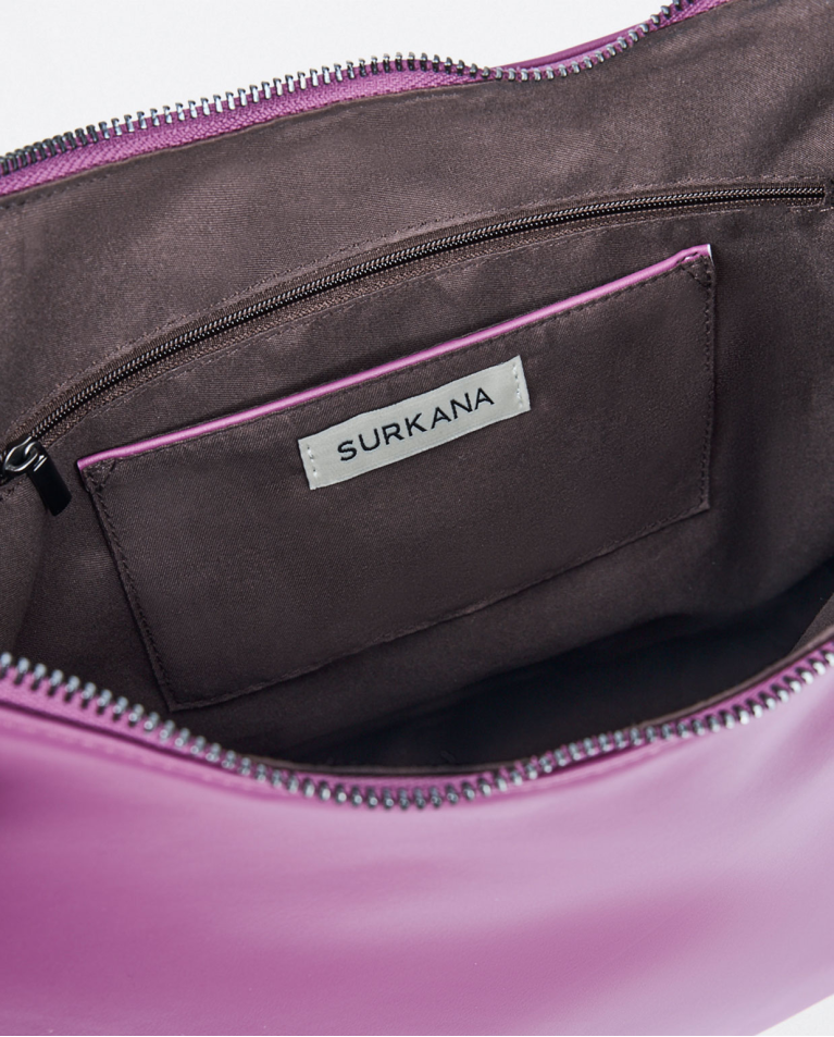 Surkana Tote Bag De Piel Vegana Morado