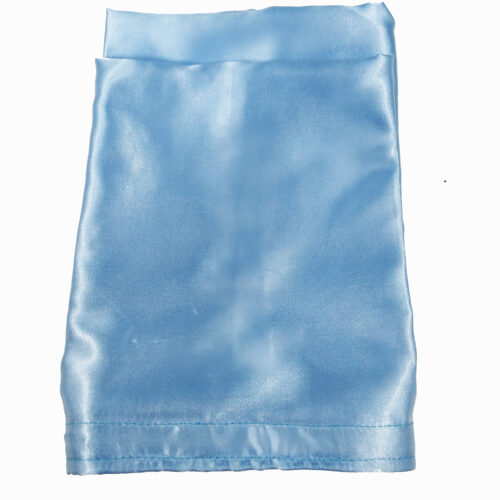 Susana Escribano Bocamanga Para Tunica. Raso Azul Claro