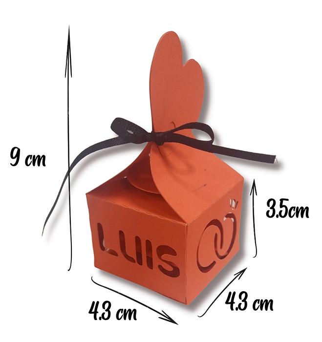 Susana Escribano Cajita Personalizada Detalle Para Boda