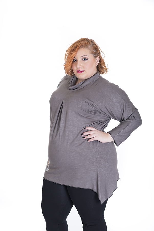 Susana Escribano Camiseta Con Tonos Metal Con Dibujo