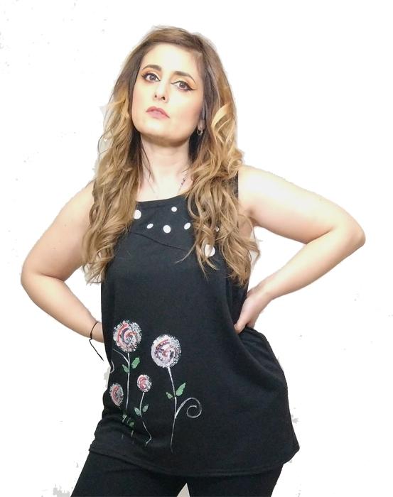 Susana Escribano Camiseta Tirante Holgada.Ropa De Mujer Rebajas