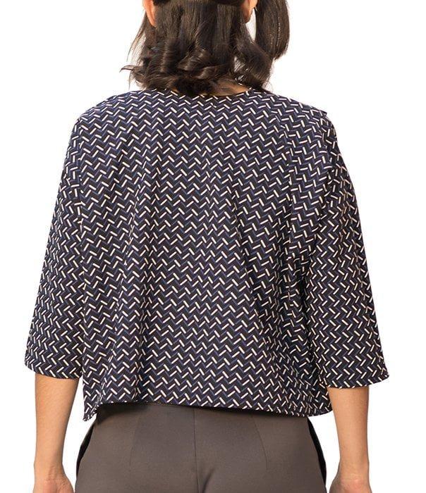 Susana Escribano Chaqueta Tipo Torera Manga Fracesa