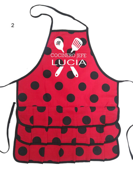 Susana Escribano Delantal Flamenca Sevillana. Tamaño Niño. Te Ponemos El Nombre Que Quieras