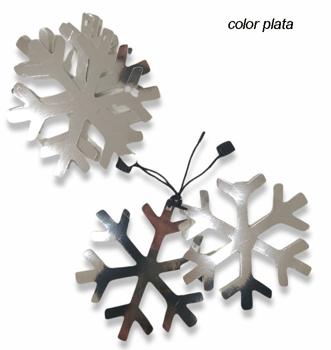 Susana Escribano Deoracion Navideña Con Copos De Nieve