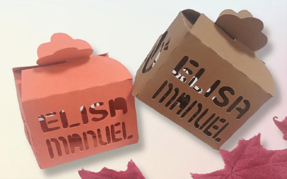 susana escribano Detalle para regalar en boda. Cajitas personalizadas