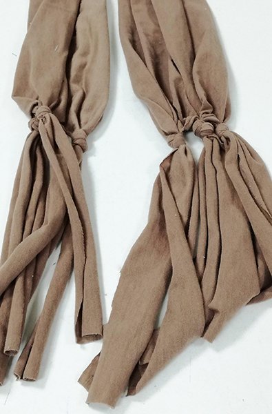 Susana Escribano Fular Largo De Mujer En Color Tierra. Crux