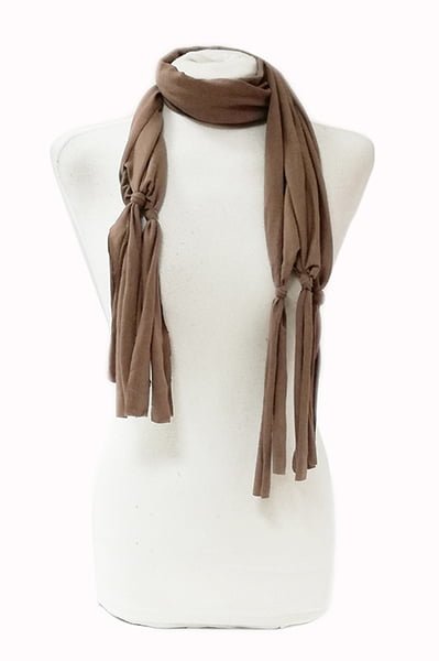 Susana Escribano Fular Largo De Mujer En Color Tierra. Crux