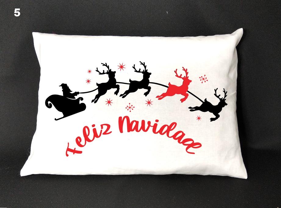 Susana Escribano Funda Cojín 35×50 – Cojin Reno De Navidad