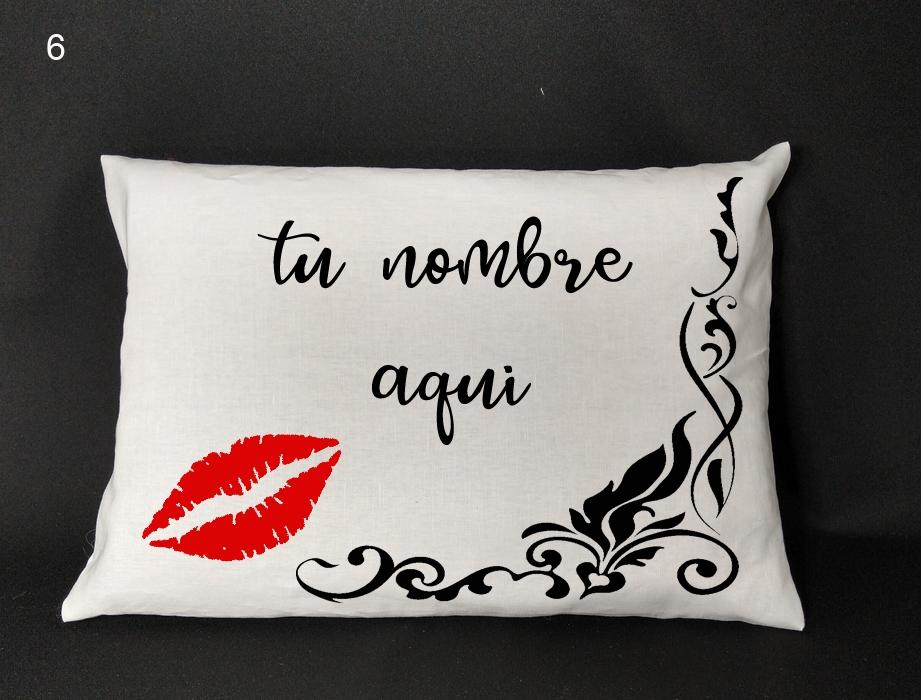 Susana Escribano Funda Cojín 35×50 – Cojines Personalizados Con Texto