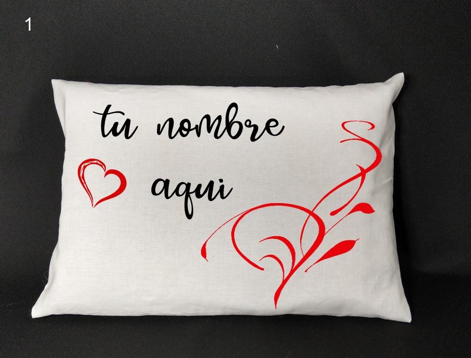 susana escribano Funda cojín 35×50 – Cojines personalizados con texto