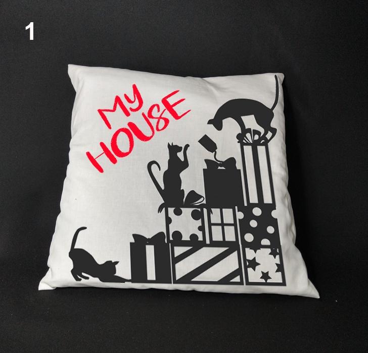 Susana Escribano Funda Cojín 43×50 – Color Blanco. Cojin Con Dibujo