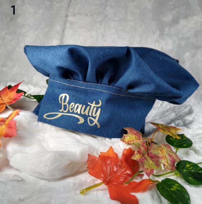 susana escribano Gorro de Chef denim. Regalos para hombre dia de la madre