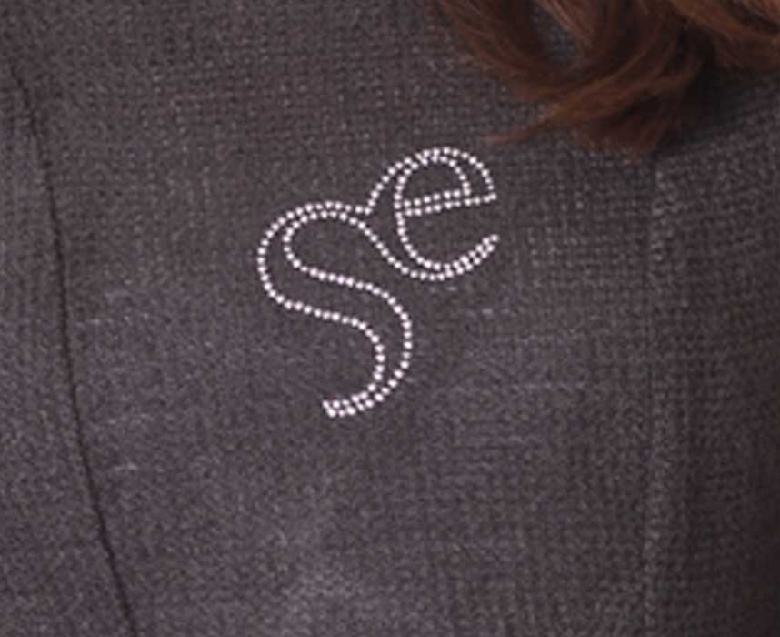 Susana Escribano Jersey Lana De Mujer. Logo Strass SE
