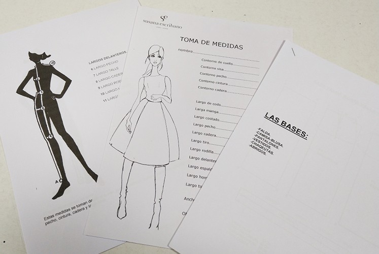 susana escribano kit de costura y moda. Costura basica