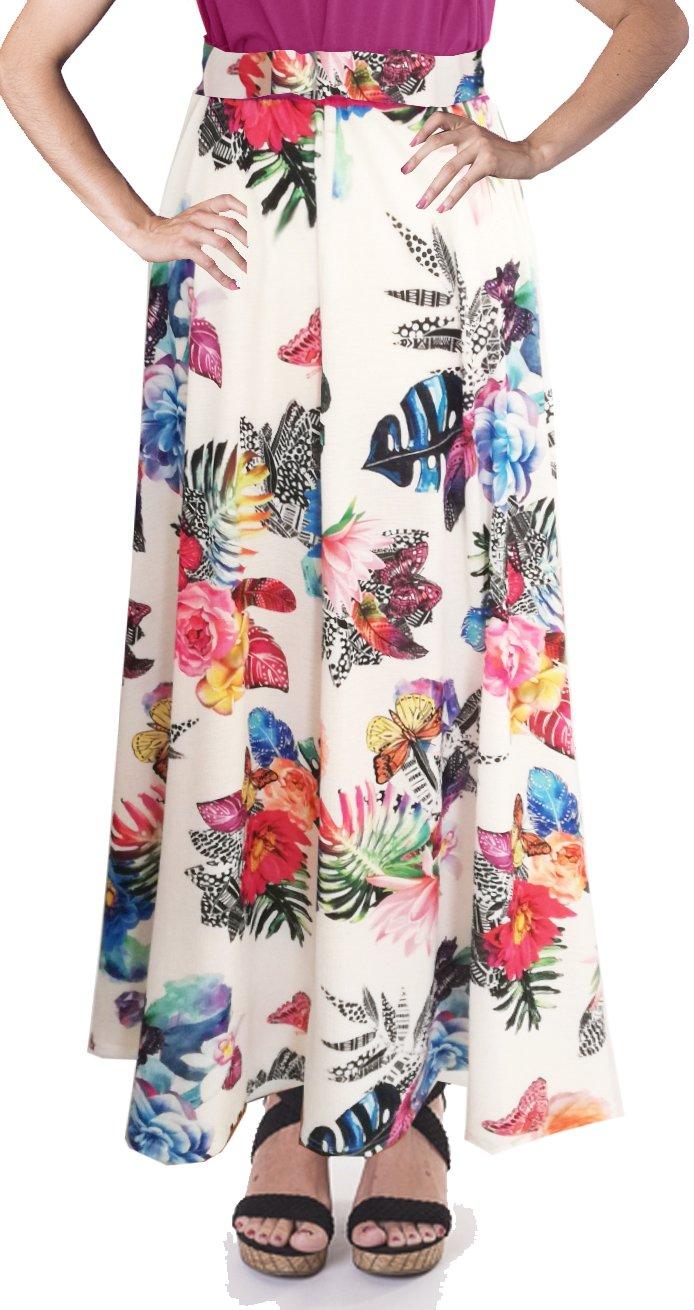 Susana Escribano Las Faldas Largas De Verano. Falda Midi