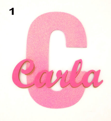 Susana Escribano Letra Inicial Con Nombre Decoracion