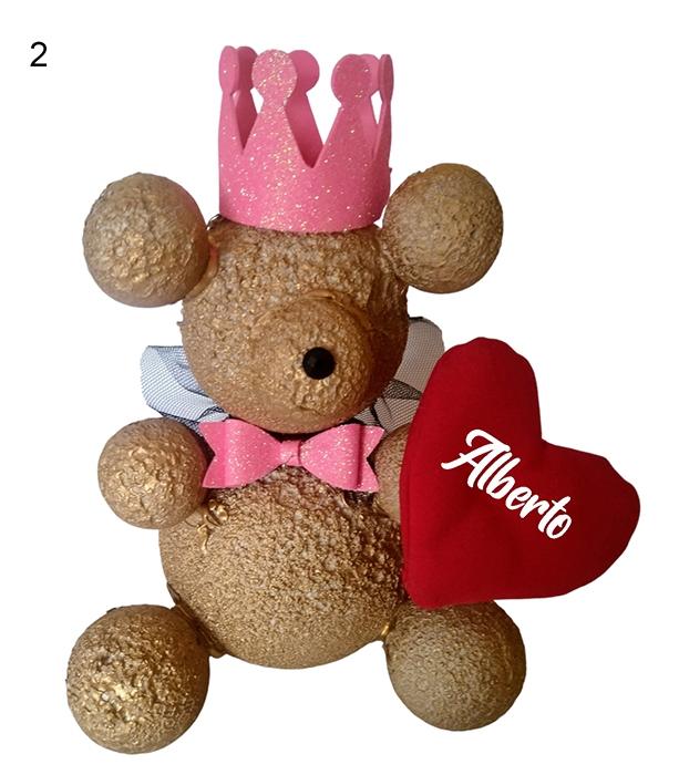 Susana Escribano Oso Amoroso Corazon Personalizado Regalo Dia De La Madre