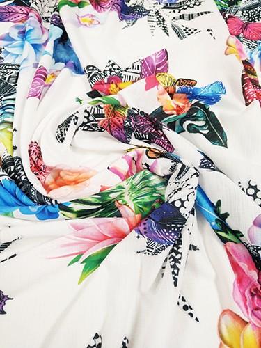 Susana Escribano Patron Falda Midi Evase + Tejido Estampado Verano