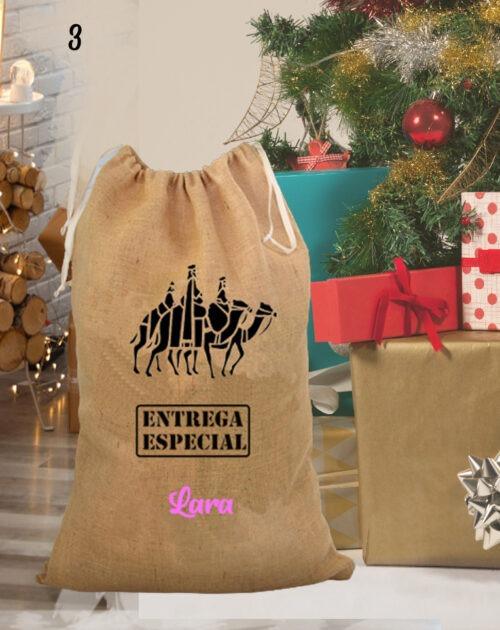 susana escribano Saco de navidad grande. Sacos navidad personalizados