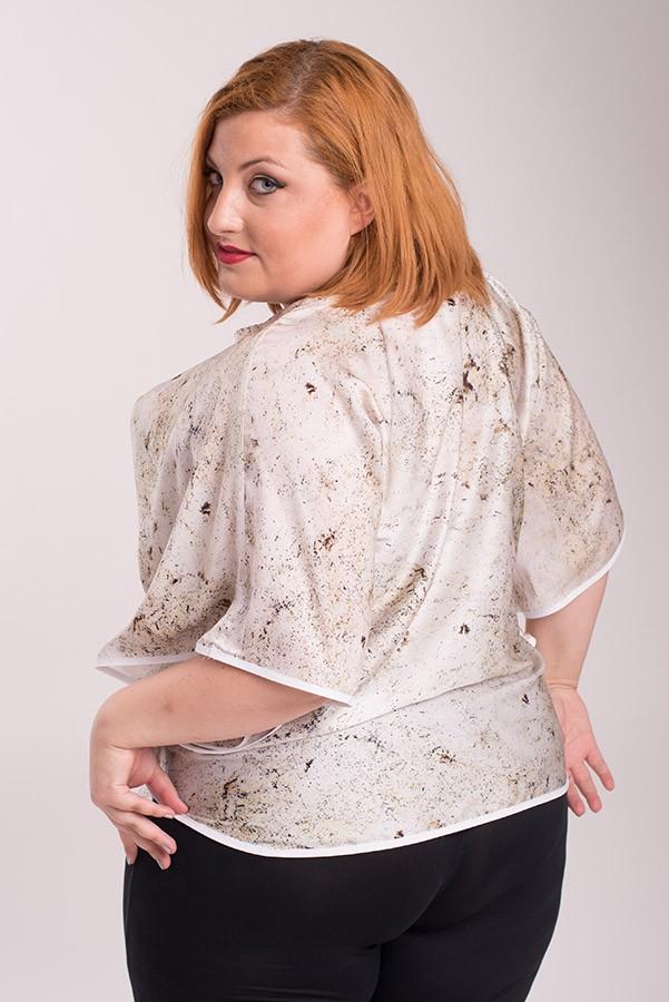 Susana Escribano Blusa De Tisu-raso Tipo Alas