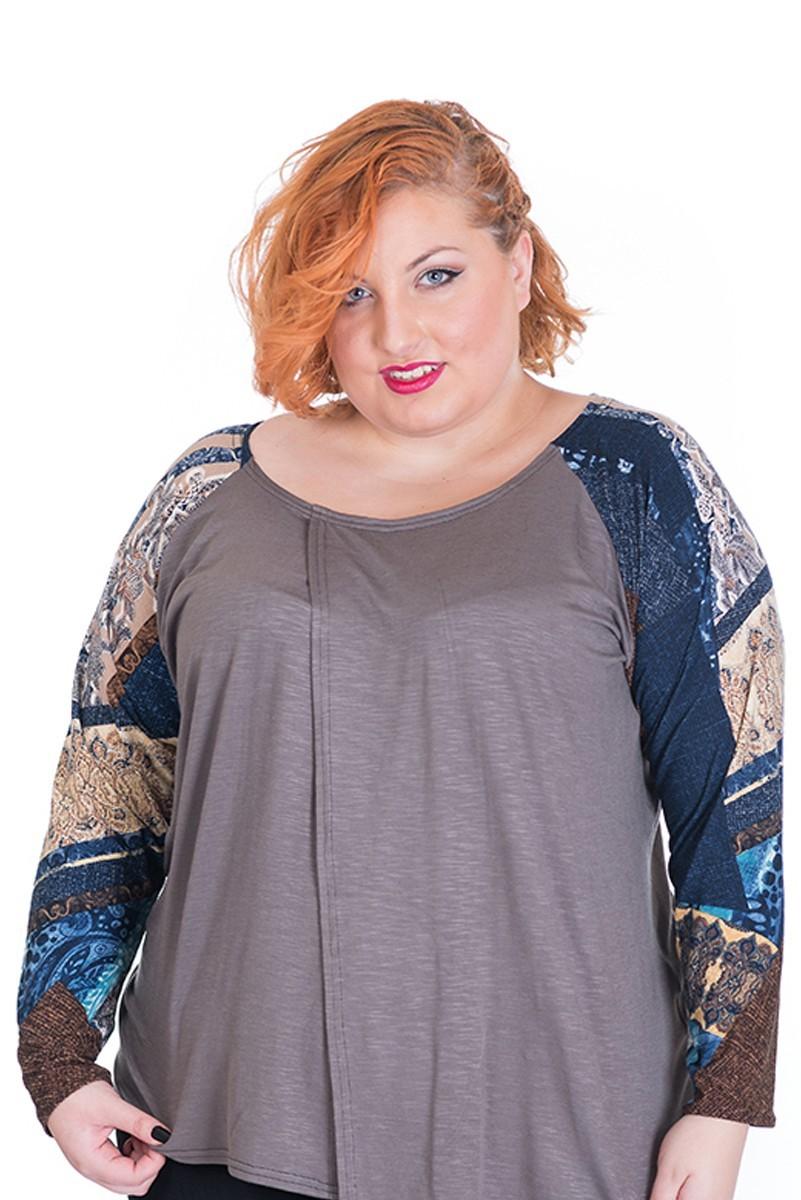 Susana Escribano Blusita De Punto En Color Gris