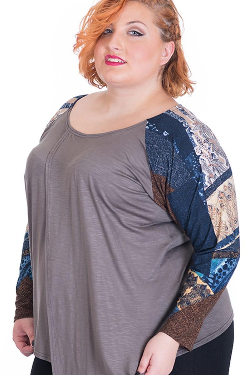 susana escribano Blusita de punto en color gris