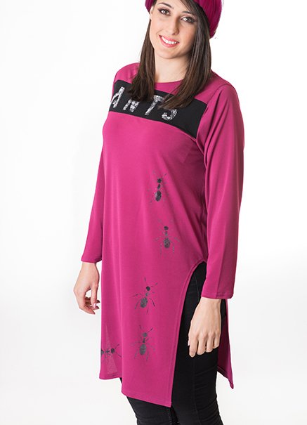 Susana Escribano Camiseta Extra Larga Vestido