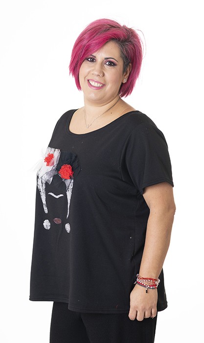 Susana Escribano Camiseta Talla Grande Frida Kahlo