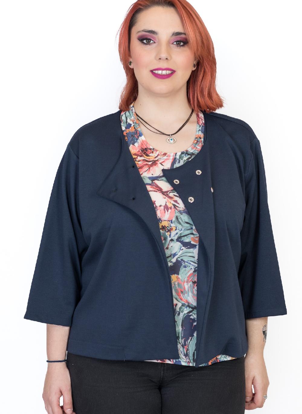 Susana Escribano Chaqueta Marinera De Mujer