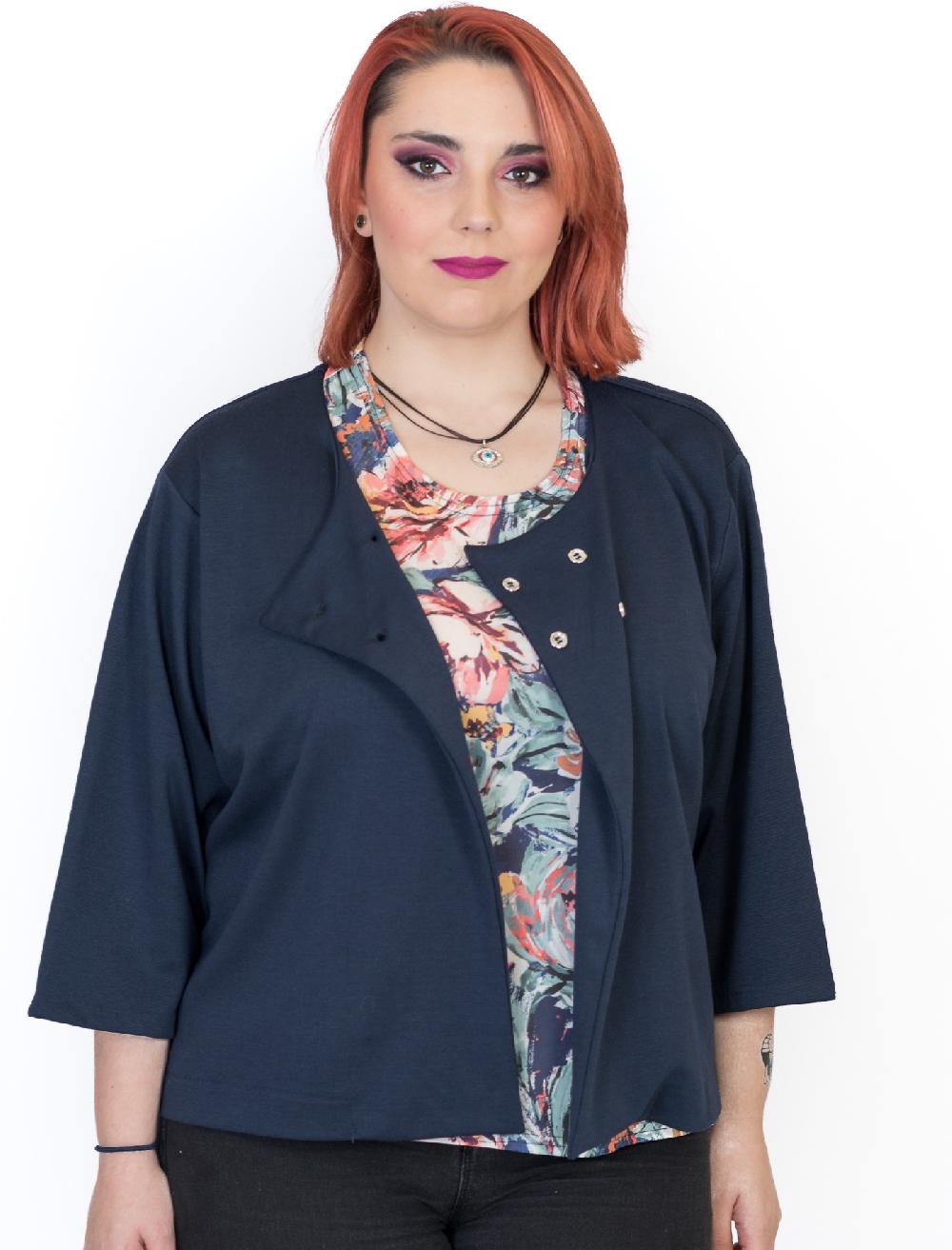 Susana Escribano Chaqueta Marinera De Mujer