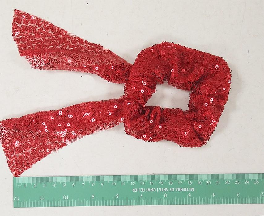 Susana Escribano Coletero Lentejuelas Rojo