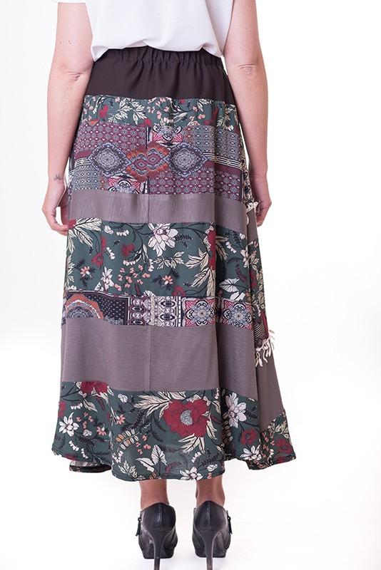 Susana Escribano Falda Estilo Boho. Colores