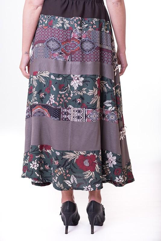 Susana Escribano Falda Estilo Boho. Colores