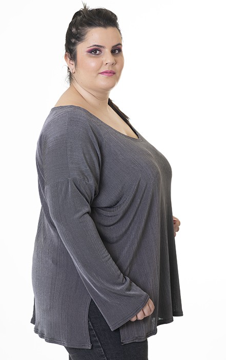 Susana Escribano Jersey De Punto En Color Gris